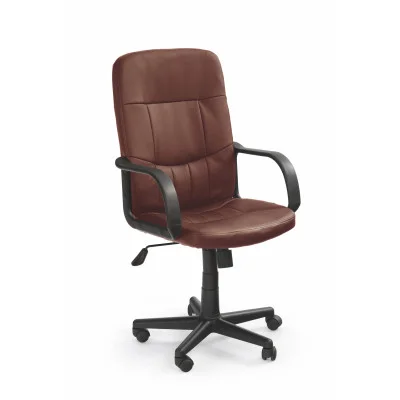 OFFICE CHAIR DENZEL, DARK BROWN